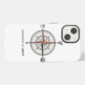 Etui iPhone 13 Naviguer vers l'étui pour iPhone Unity Compass (Verso Horizontal)