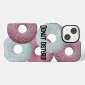 Etui iPhone 13 Ne dérange pas ! (Verso Horizontal)