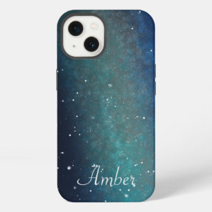 Etui iPhone 13 Nébuleuse spatiale de la galaxie Ciel nocturne Ver