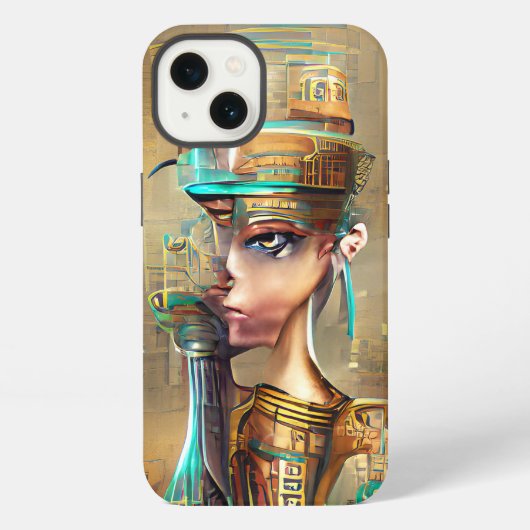 Etui iPhone 13 Néfertiti (Verso)