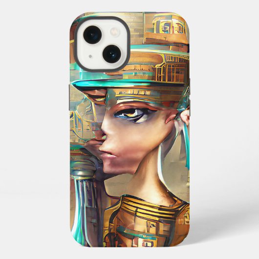 Etui iPhone 13 Néfertiti (Verso)