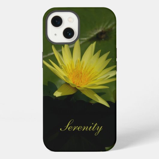 Etui iPhone 13 Nénuphar Sérénité (Verso)