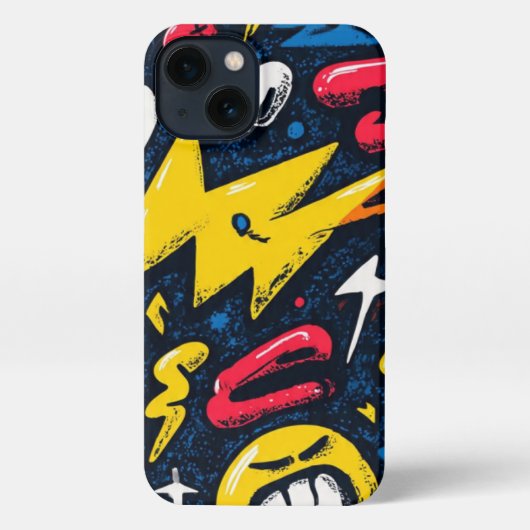 Etui iPhone 13 Nice cartoon image design on (Verso)