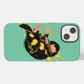 Etui iPhone 13 Niffler Flottant Avec De L'or (Verso Horizontal)