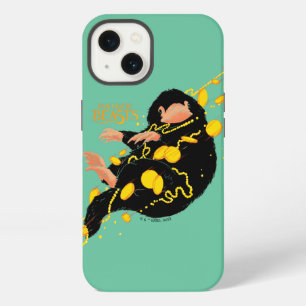 Etui iPhone 13 Niffler Flottant Avec De L'or