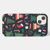 Etui iPhone 13 Noël (Verso Horizontal)