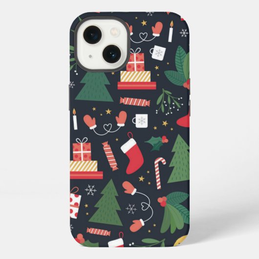 Etui iPhone 13 Noël (Verso)