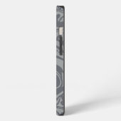 Etui iPhone 13 Nœud de chardon écossais de style William Morris (Côté gauche)