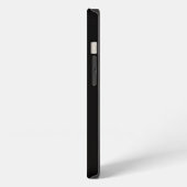 Etui iPhone 13 Noir 4 Luxe iPhone 13, Okapi de la Forêt (Côté gauche)