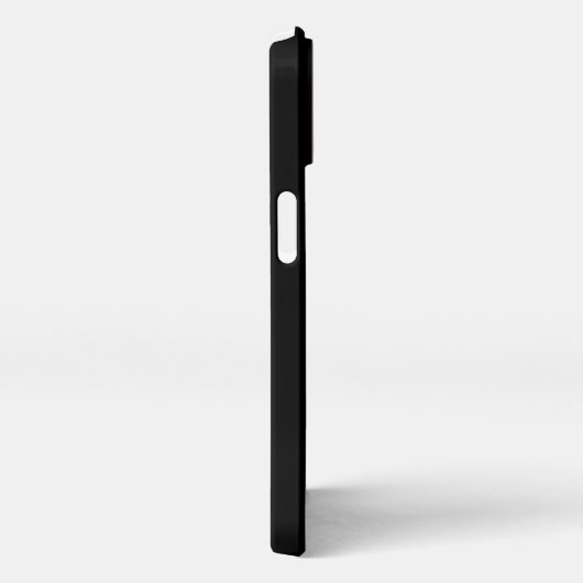 Etui iPhone 13 Noir et Tan (Côté droit)