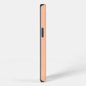 Etui iPhone 13 Nom de couleur unie Peach Fuzz (Côté droit)