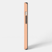 Etui iPhone 13 Nom de couleur unie Peach Fuzz (Côté gauche)