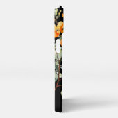 Etui iPhone 13 Nom de grand-mère jaune et noir (Côté droit)