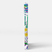 Etui iPhone 13 Nom du monogramme du paradis tropical (Côté gauche)