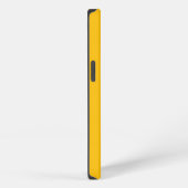 Etui iPhone 13 Nom personnalisé Simple Style moderne Jaune (Côté droit)