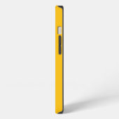 Etui iPhone 13 Nom personnalisé Simple Style moderne Jaune (Côté gauche)