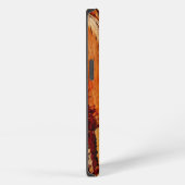 Etui iPhone 13 Nom sud-ouest robuste Brown Tan Abstrait (Côté droit)