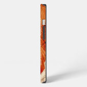 Etui iPhone 13 Nom sud-ouest robuste Brown Tan Abstrait (Côté gauche)