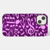 Etui iPhone 13 Notes musicales 2 (Verso Horizontal)