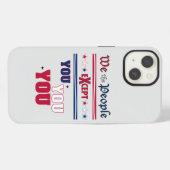 Etui iPhone 13 Nous le Peuple (Verso Horizontal)