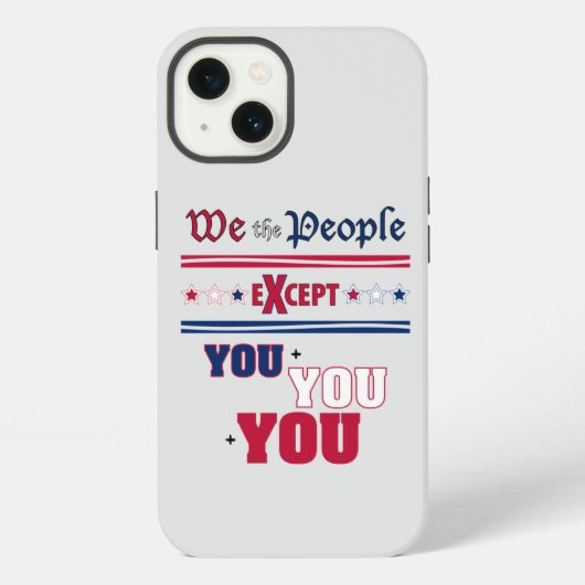 Etui iPhone 13 Nous le Peuple (Verso)
