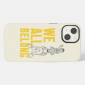 Etui iPhone 13 Nous sommes tous pareils (Verso Horizontal)