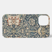 Etui iPhone 13 Nouveau Motif William Morris (Verso Horizontal)