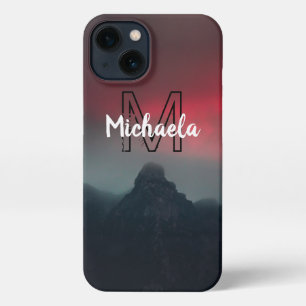 Etui iPhone 13 Nuages brûlants, brouillard et monographie des mon