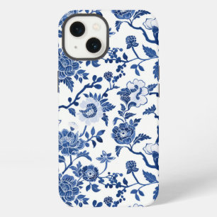 Etui iPhone 13 Nuances de bleu de la chinoiserie