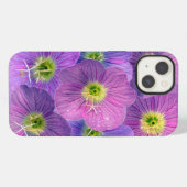 Etui iPhone 13 Nuances de violet (Verso Horizontal)