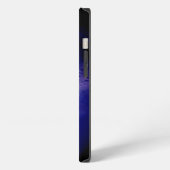 Etui iPhone 13 Nuit loup et bleu (Côté gauche)