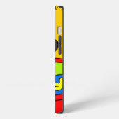 Etui iPhone 13 Obscurité en caoutchouc noire personnalisée de cas (Côté gauche)