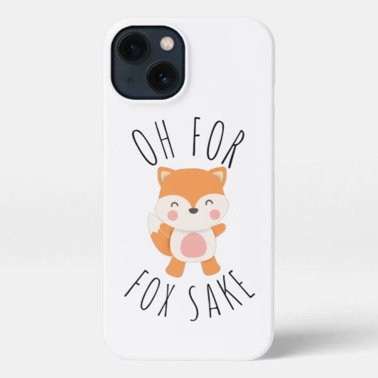 Etui iPhone 13 Oh pour Fox Sake (Verso)