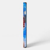 Etui iPhone 13 Oiseau Art Drôle Chouette (Côté gauche)