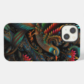 Etui iPhone 13 Oiseau de paradis (Verso Horizontal)