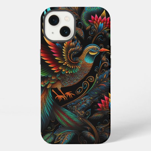 Etui iPhone 13 Oiseau de paradis (Verso)