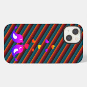 Etui iPhone 13 Oiseau noir (Verso Horizontal)