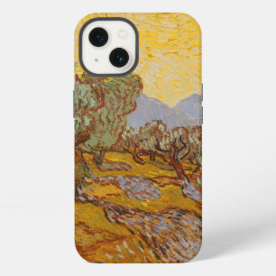 Etui iPhone 13 Oliviers de Van Gogh Ciel Soleil Jaune