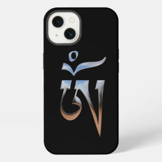 Etui iPhone 13 Om tibétain