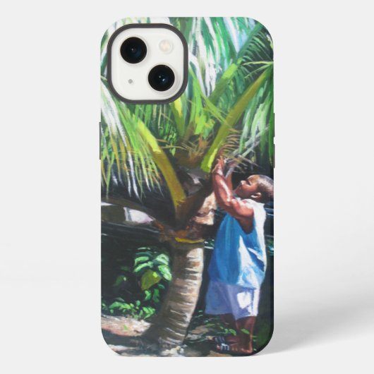 Etui iPhone 13 Ombre de noix de coco 2014 (Verso)