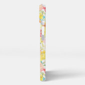 Etui iPhone 13 Optimisme - aquarelle vive florale (Côté gauche)