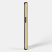 Etui iPhone 13 Or brossé doux (Côté droit)