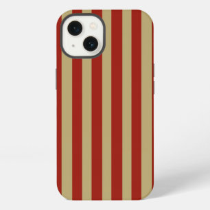 Etui iPhone 13 Or rouge