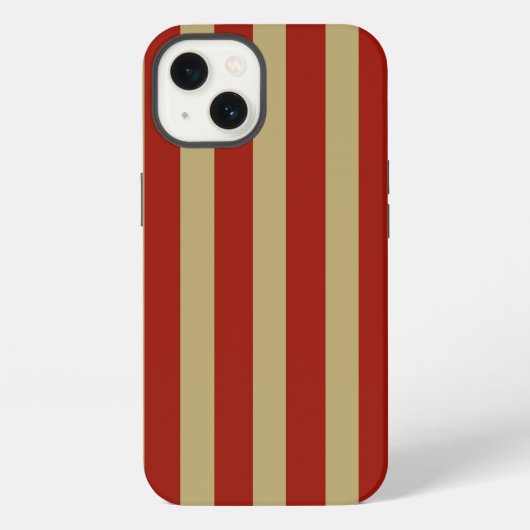Etui iPhone 13 Or rouge (Verso)