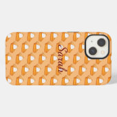 Etui iPhone 13 Orange (Verso Horizontal)