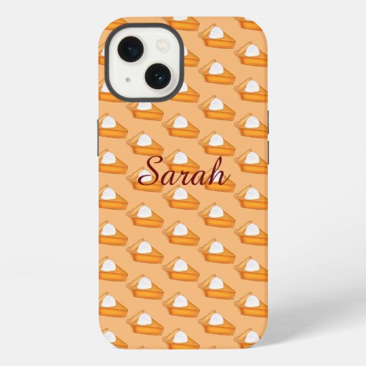 Etui iPhone 13 Orange (Verso)