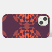 Etui iPhone 13 Orange purple cool, unique (Verso Horizontal)