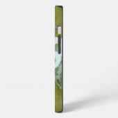 Etui iPhone 13 Orbes vertes I (Côté gauche)