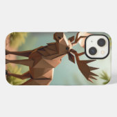 Etui iPhone 13 Origami Moose (Verso Horizontal)