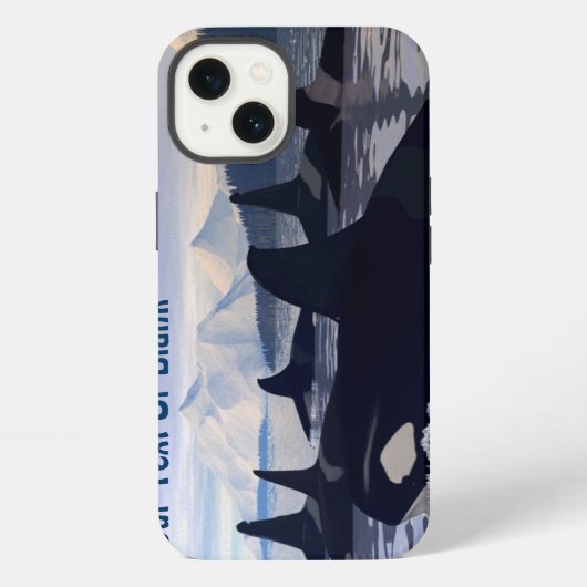 Etui iPhone 13 Orque de Bright Water (Verso)